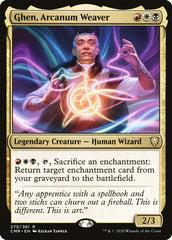 Ghen, Tecelão Arcano / Ghen, Arcanum Weaver - Magic: The Gathering - MoxLand