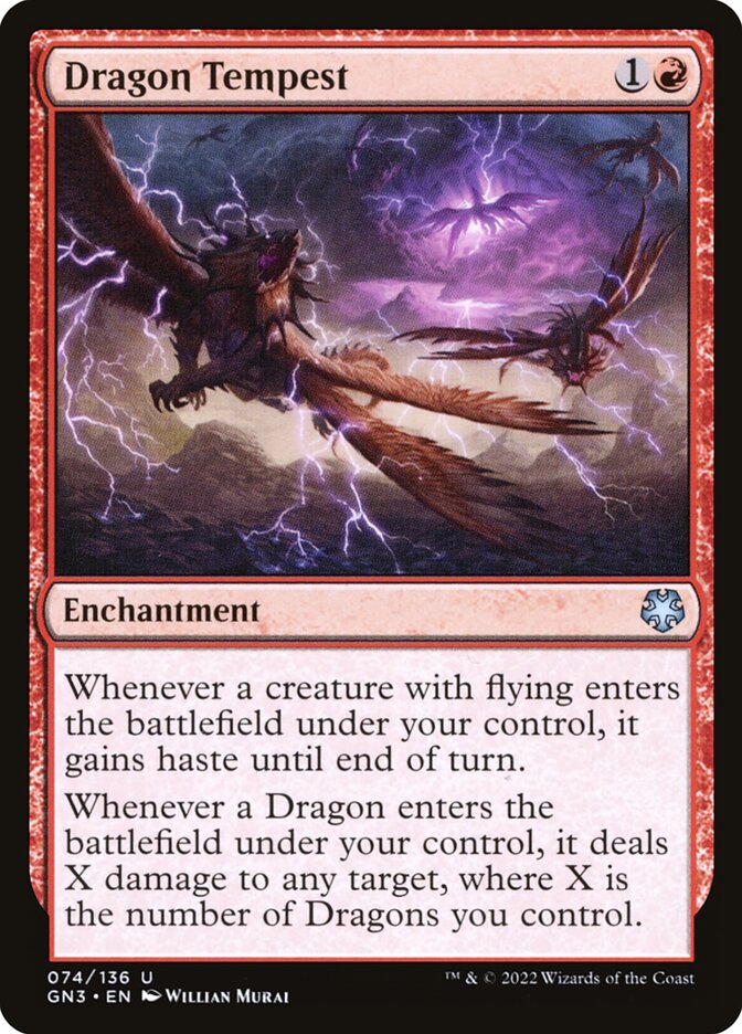 Tempestade Dragônica / Dragon Tempest - Magic: The Gathering - MoxLand