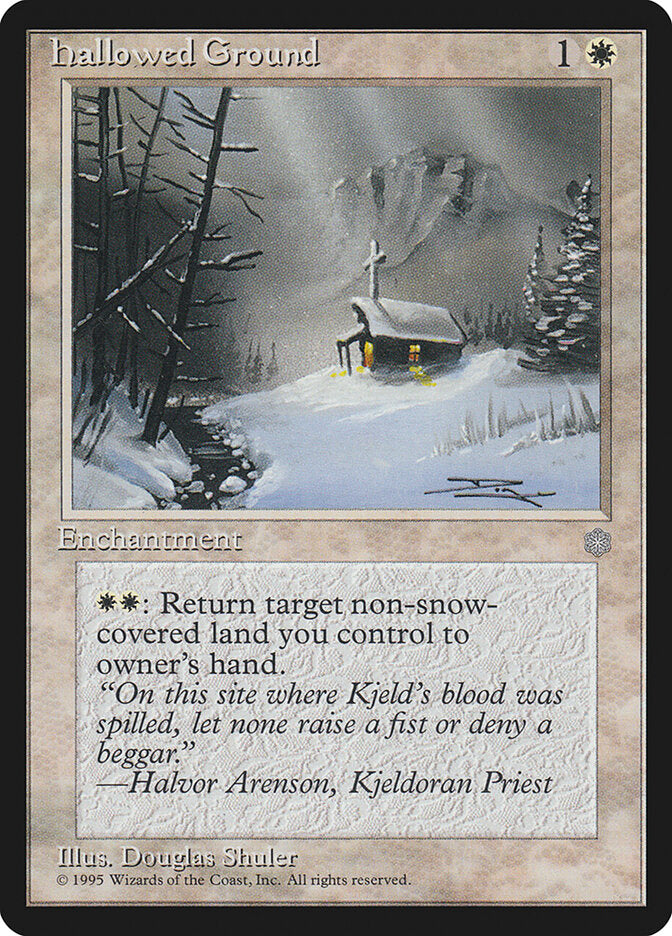 Solo Sagrado / Hallowed Ground - Magic: The Gathering - MoxLand