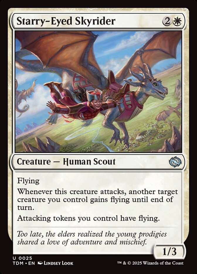 Ginete Celeste Idealista / Starry-Eyed Skyrider - Magic: The Gathering - MoxLand