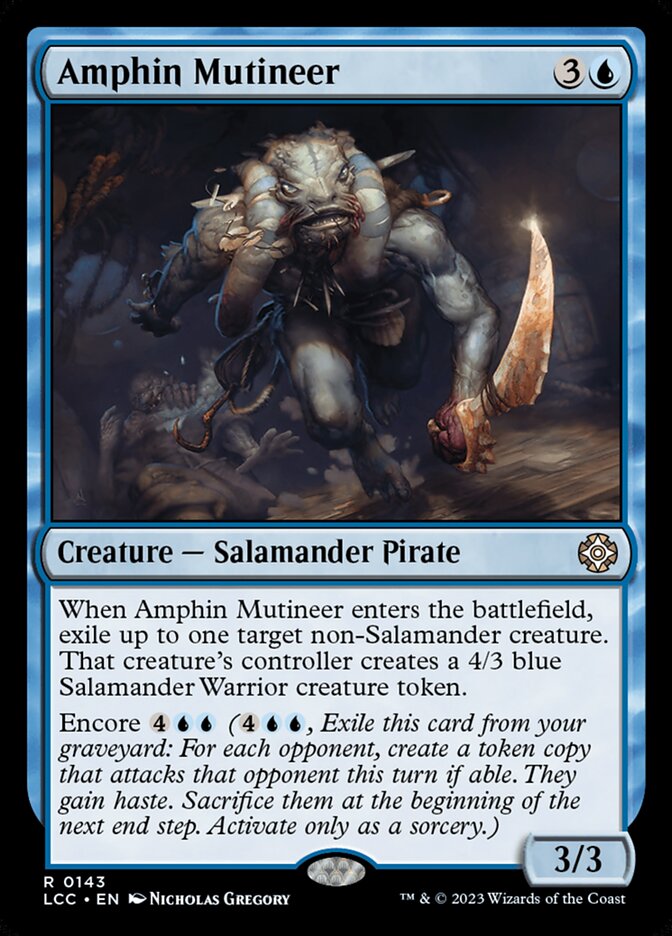 Amotinado Amphin / Amphin Mutineer - Magic: The Gathering - MoxLand