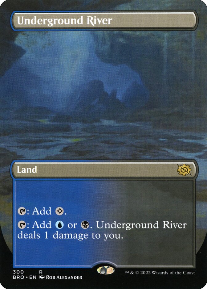 Rio Subterrâneo / Underground River - Magic: The Gathering - MoxLand