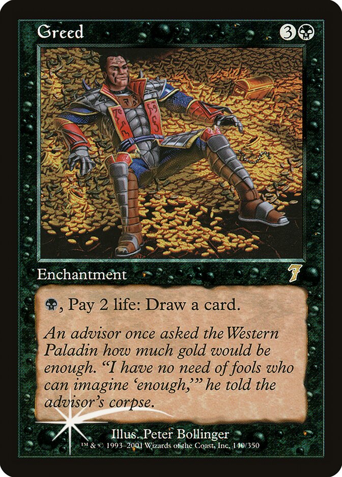 Cobiça / Greed - Magic: The Gathering - MoxLand
