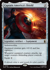 Captain America's Shield - Magic: The Gathering - MoxLand