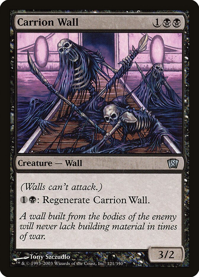 Barreira de Podridão / Carrion Wall - Magic: The Gathering - MoxLand