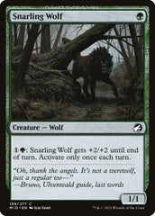 Lobo Rosnador / Snarling Wolf - Magic: The Gathering - MoxLand