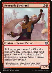 Instigador Renegado / Renegade Firebrand - Magic: The Gathering - MoxLand