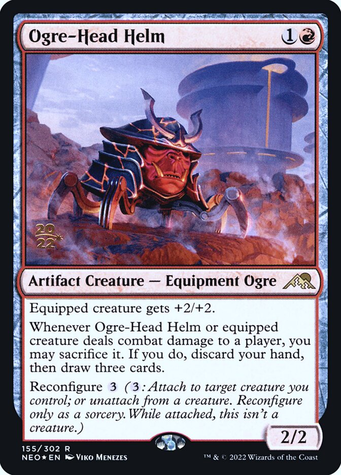 Elmo de Cabeça de Ogro / Ogre-Head Helm - Magic: The Gathering - MoxLand