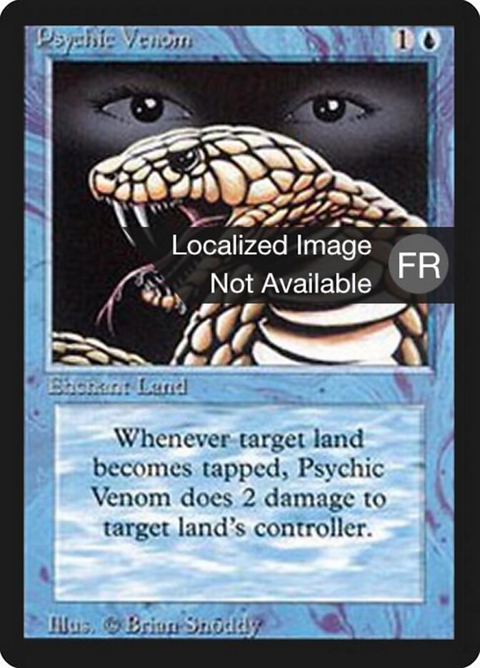 Veneno Psíquico / Psychic Venom - Magic: The Gathering - MoxLand