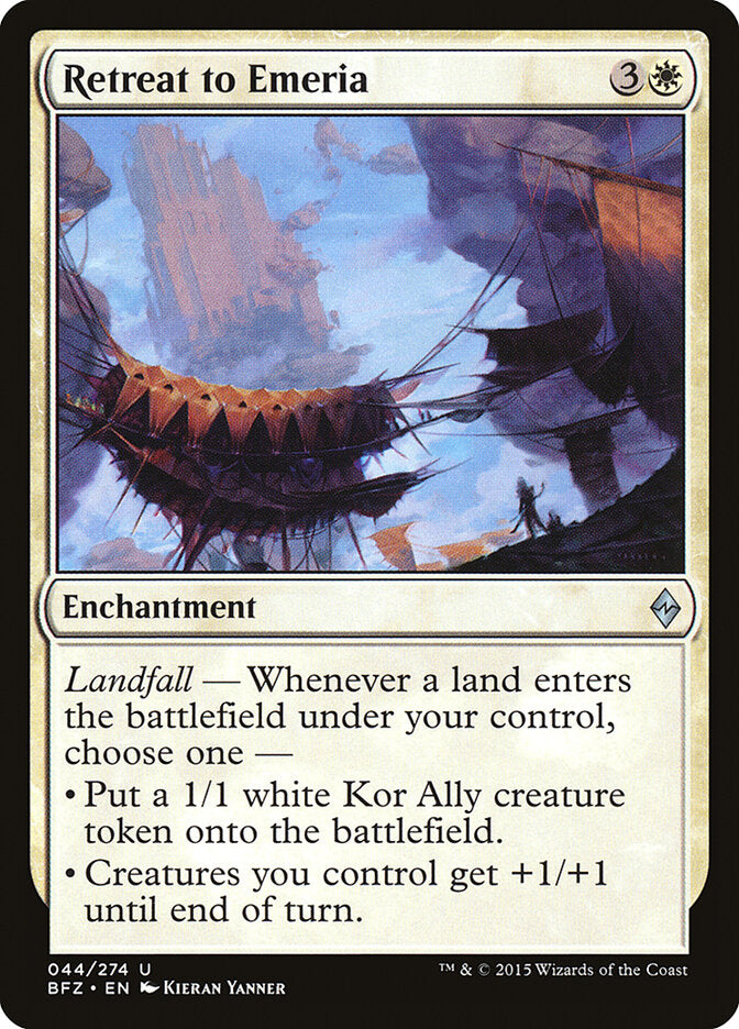 Retirada para Emeria / Retreat to Emeria - Magic: The Gathering - MoxLand