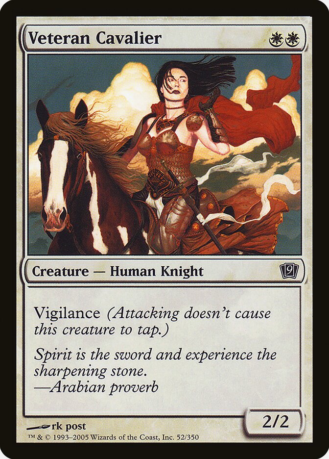 Cavalariana Veterana / Veteran Cavalier - Magic: The Gathering - MoxLand