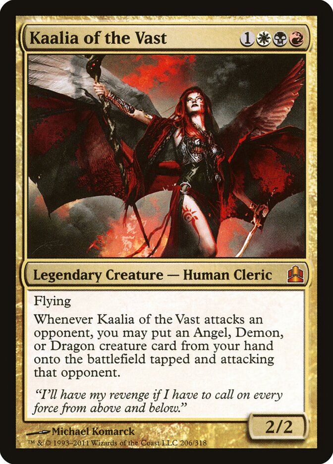 Kaalia da Vastidão / Kaalia of the Vast - Magic: The Gathering - MoxLand