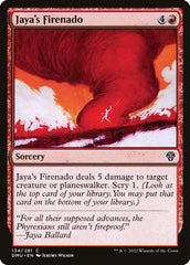 Tornado de Fogo de Jaya / Jaya's Firenado - Magic: The Gathering - MoxLand