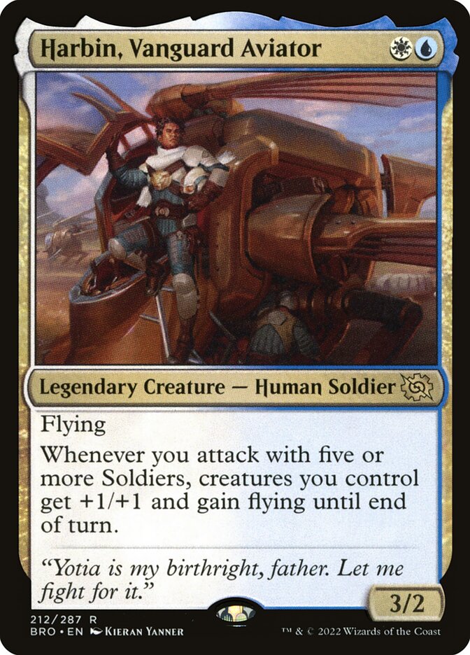 Harbin, Aviador da Vanguarda / Harbin, Vanguard Aviator - Magic: The Gathering - MoxLand