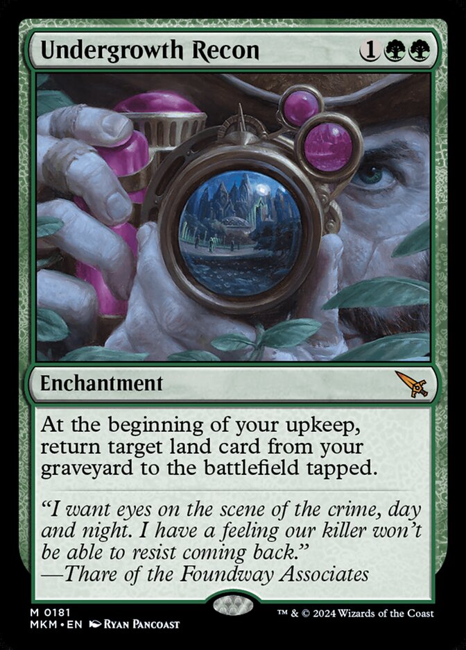 Reconhecimento Camuflado / Undergrowth Recon - Magic: The Gathering - MoxLand