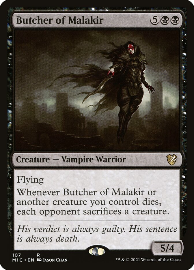 Carniceiro de Malakir / Butcher of Malakir - Magic: The Gathering - MoxLand