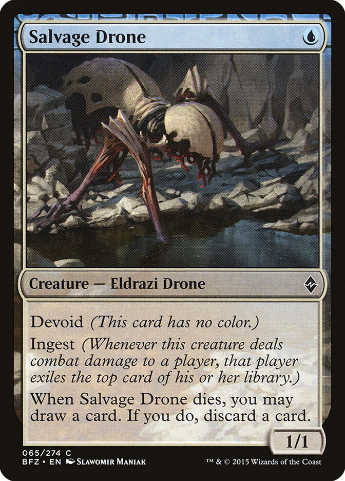 Zangão de Recuperação / Salvage Drone - Magic: The Gathering - MoxLand