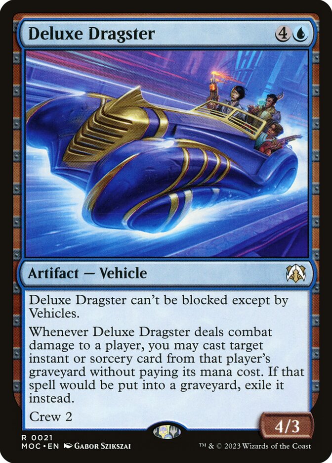 Dragster de Luxo / Deluxe Dragster - Magic: The Gathering - MoxLand