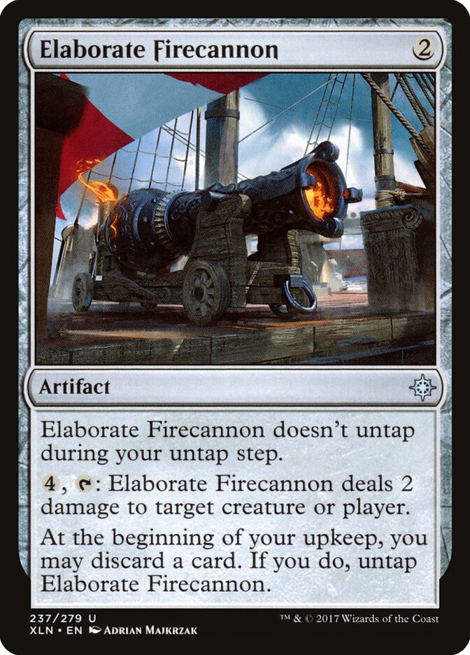 Canhão de Fogo Sofisticado / Elaborate Firecannon - Magic: The Gathering - MoxLand