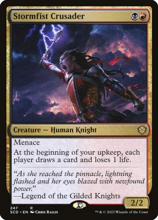 Cruzada do Punho da Tempestade / Stormfist Crusader - Magic: The Gathering - MoxLand