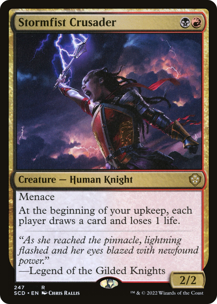 Cruzada do Punho da Tempestade / Stormfist Crusader - Magic: The Gathering - MoxLand