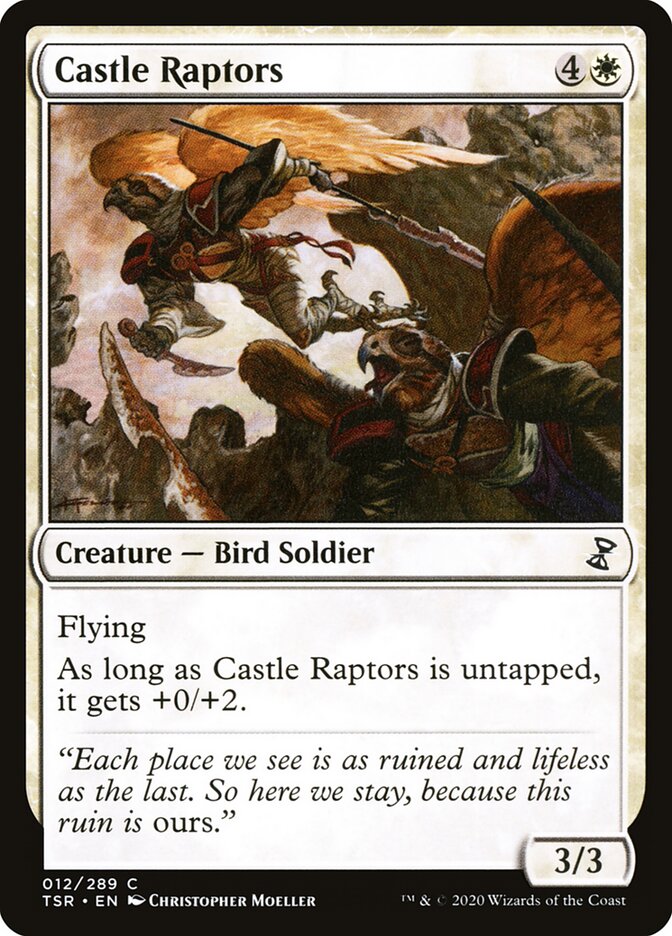 Raptores do Castelo / Castle Raptors - Magic: The Gathering - MoxLand