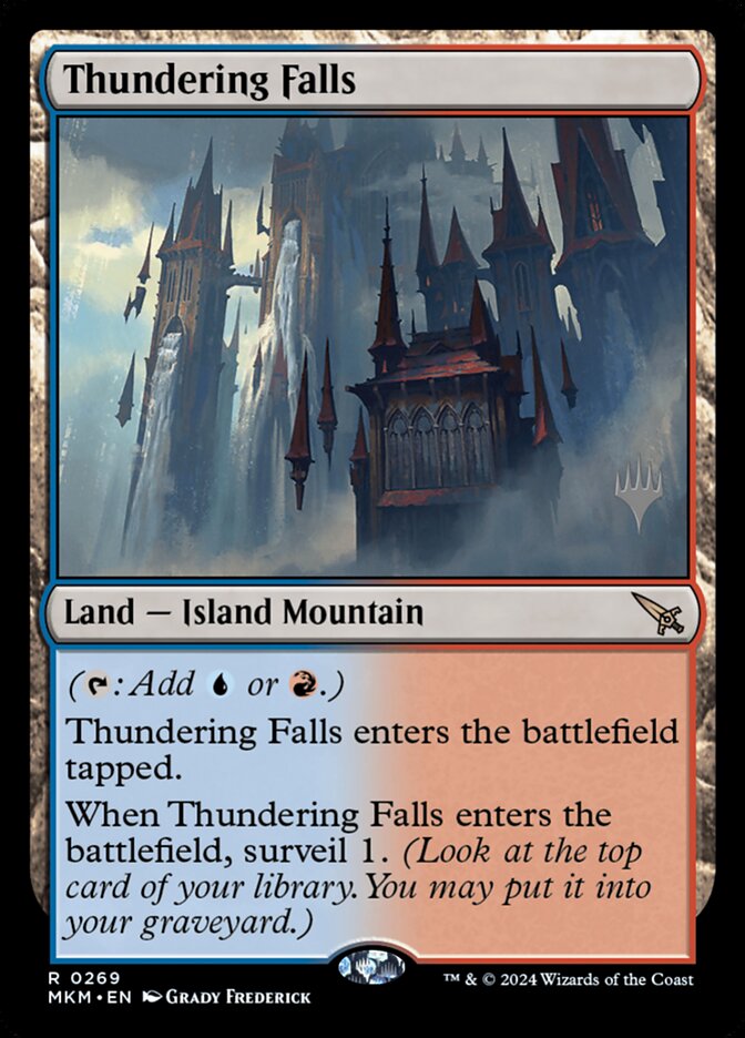 Cataratas Trovejantes / Thundering Falls - Magic: The Gathering - MoxLand
