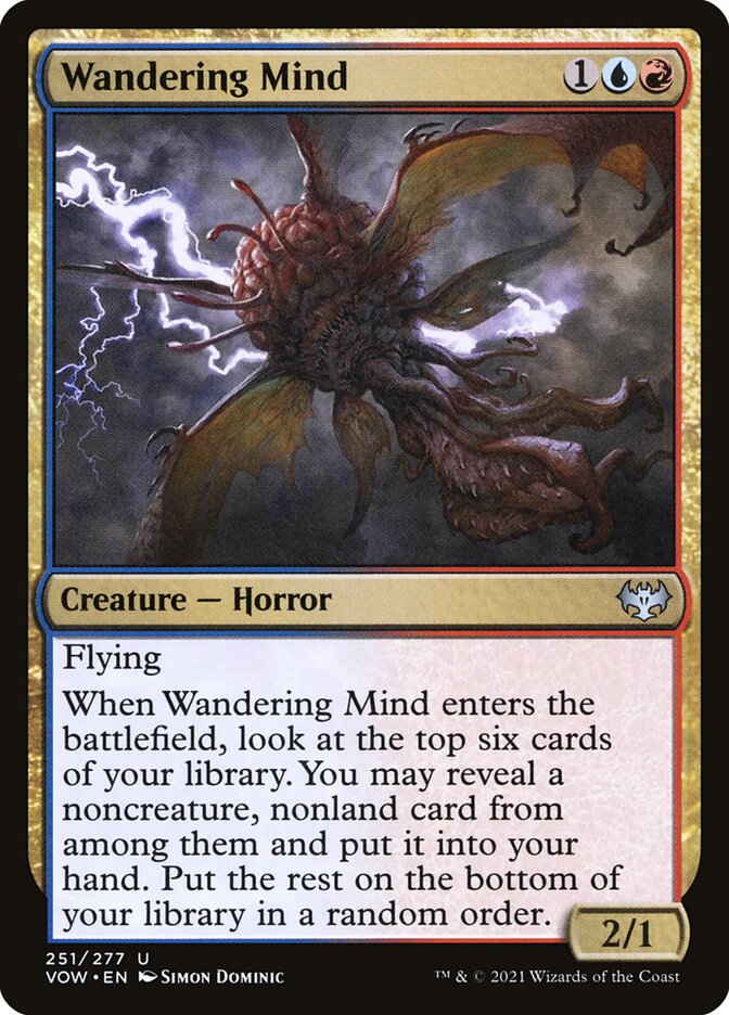 Mente Vagante / Wandering Mind - Magic: The Gathering - MoxLand