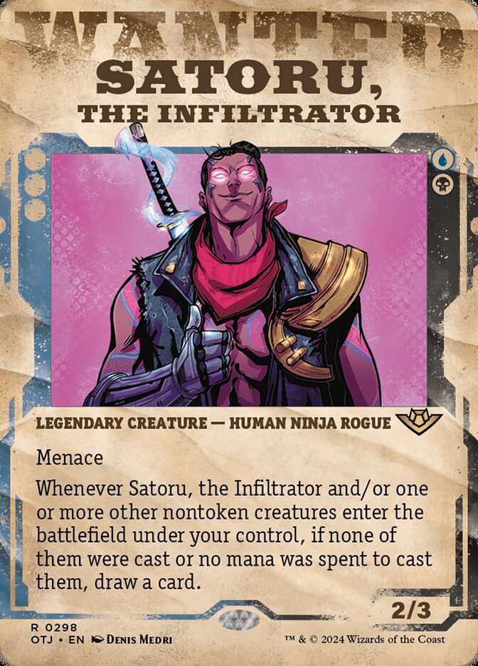 Satoru, o Infiltrador / Satoru, the Infiltrator - Magic: The Gathering - MoxLand
