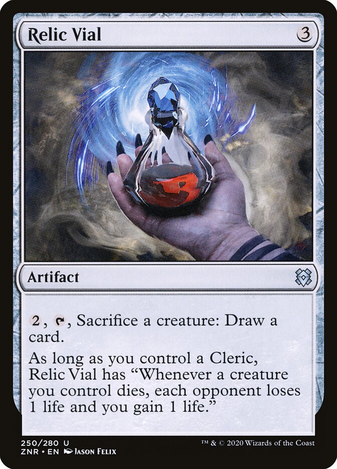 Frasco Relíquia / Relic Vial - Magic: The Gathering - MoxLand