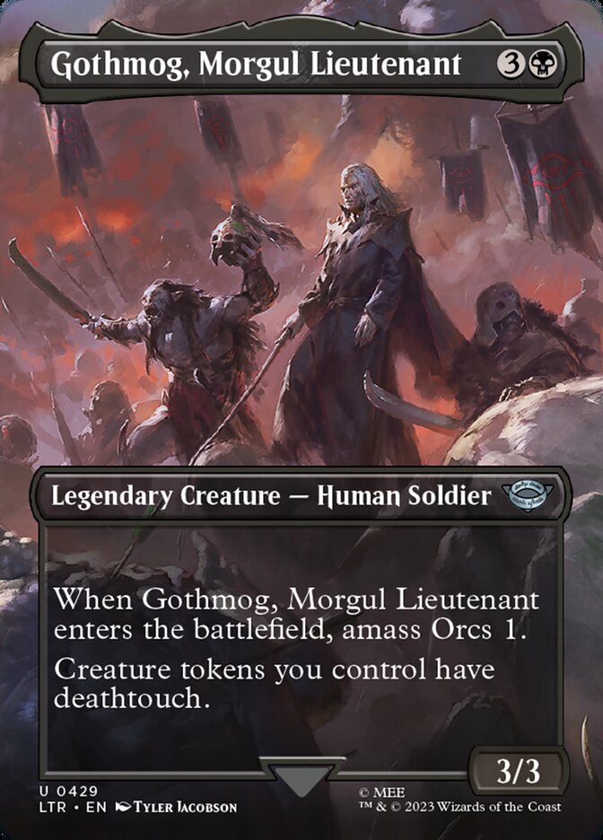 Gothmog, Tenente de Morgul / Gothmog, Morgul Lieutenant - Magic: The Gathering - MoxLand