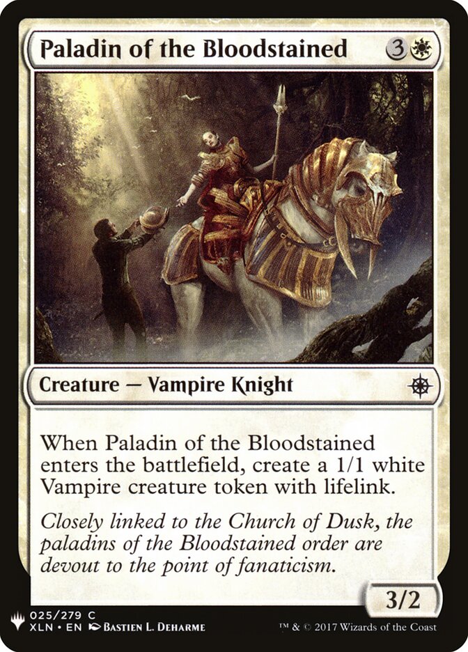 Paladina da Mancha-de-Sangue / Paladin of the Bloodstained - Magic: The Gathering - MoxLand