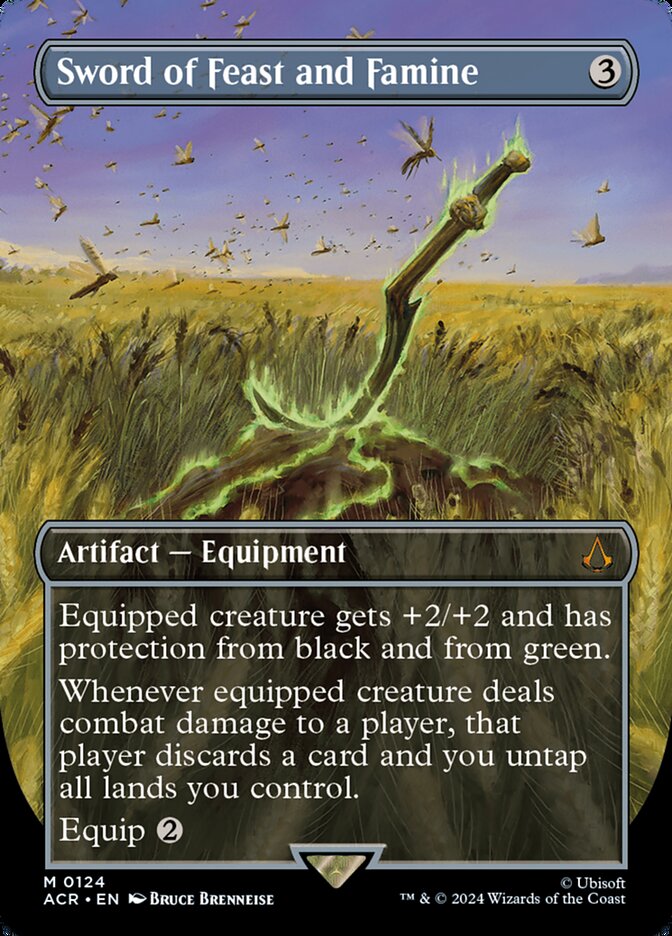 Espada de Banquete e Fome / Sword of Feast and Famine - Magic: The Gathering - MoxLand