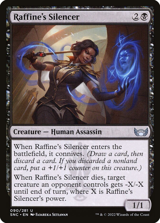 Silenciadora de Raffine / Raffine's Silencer - Magic: The Gathering - MoxLand