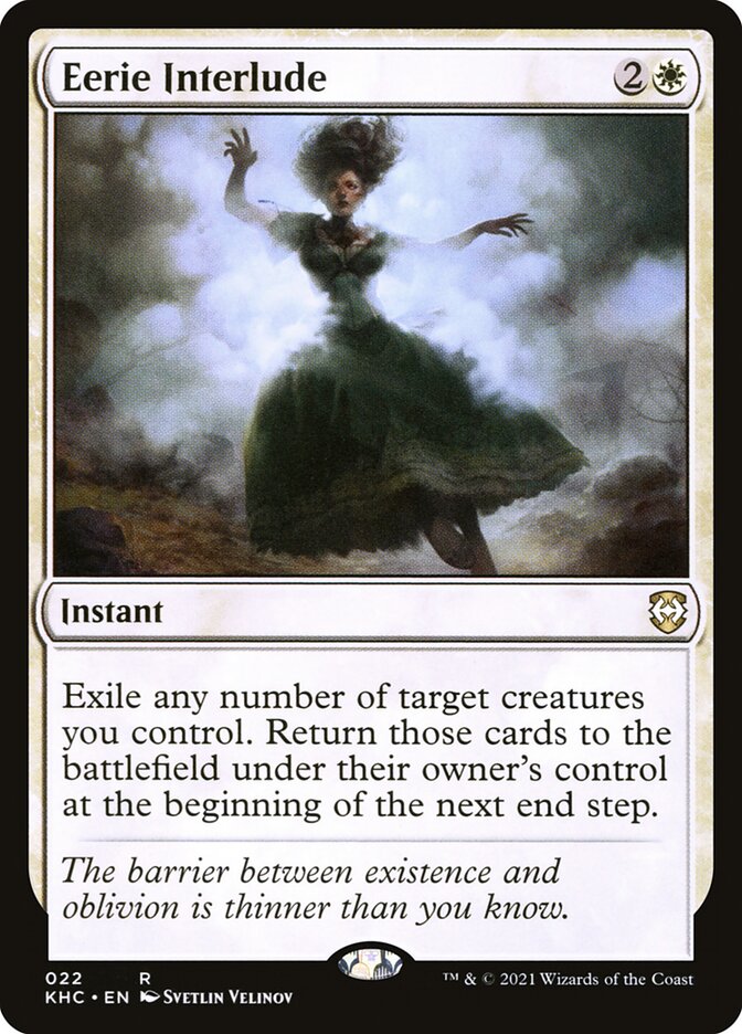 Interlúdio Espectral / Eerie Interlude - Magic: The Gathering - MoxLand