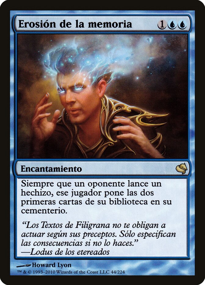 Erosão de Memória / Memory Erosion - Magic: The Gathering - MoxLand