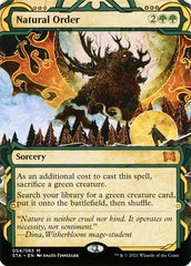 Ordem Natural / Natural Order - Magic: The Gathering - MoxLand