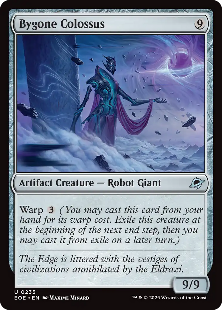 Colosso Derradeiro / Bygone Colossus - Magic: The Gathering - MoxLand