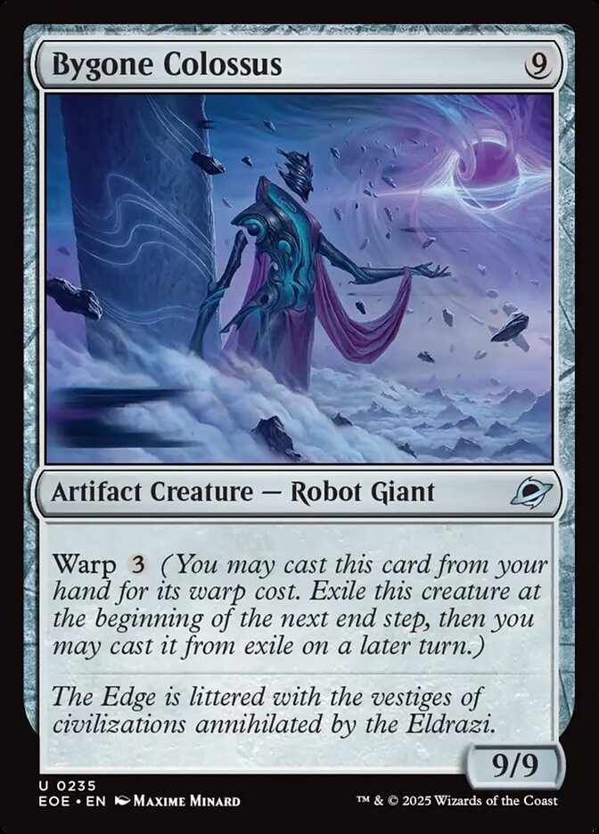 Colosso Derradeiro / Bygone Colossus - Magic: The Gathering - MoxLand