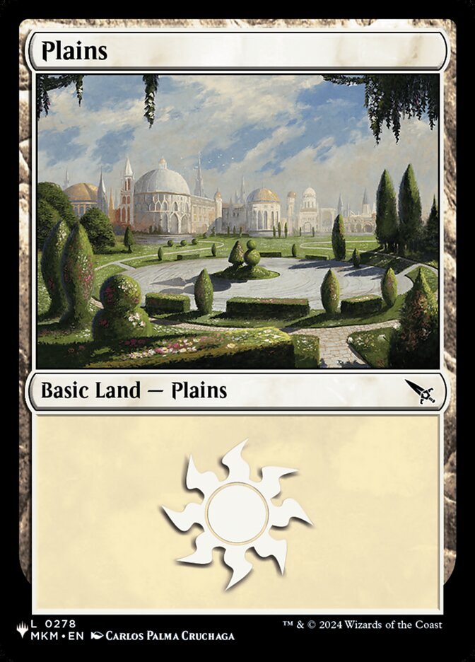 Planície / Plains - Magic: The Gathering - MoxLand