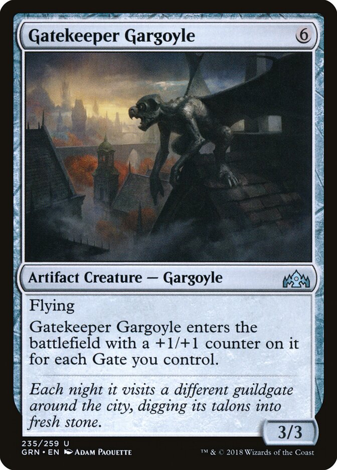 Gárgula Porteira / Gatekeeper Gargoyle - Magic: The Gathering - MoxLand