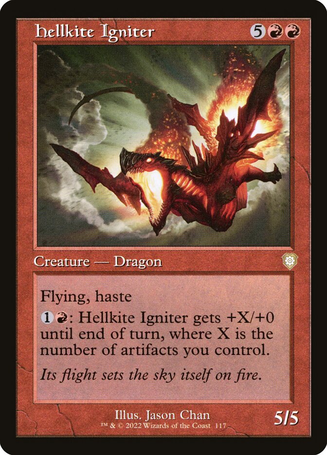 Dragão Avérneo Incendiário / Hellkite Igniter - Magic: The Gathering - MoxLand