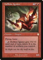 Dragão Avérneo Incendiário / Hellkite Igniter - Magic: The Gathering - MoxLand
