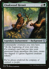 Eremita de Floresta do Manto / Cloakwood Hermit - Magic: The Gathering - MoxLand