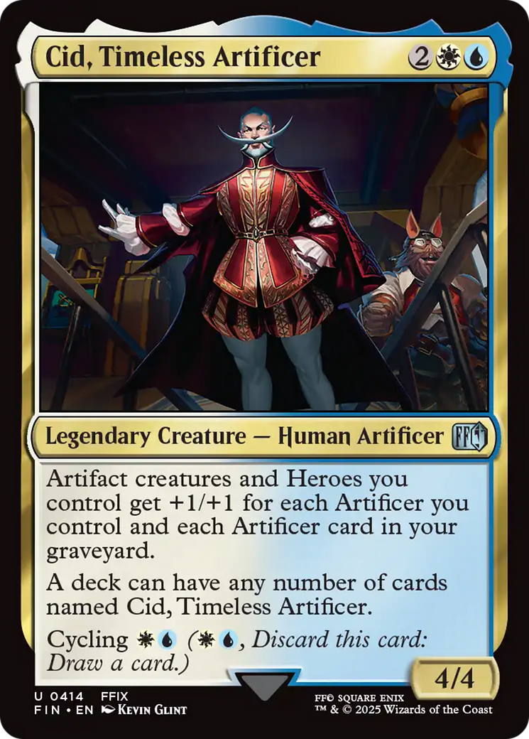 Cid, Artífice Atemporal / Cid, Timeless Artificer - Magic: The Gathering - MoxLand
