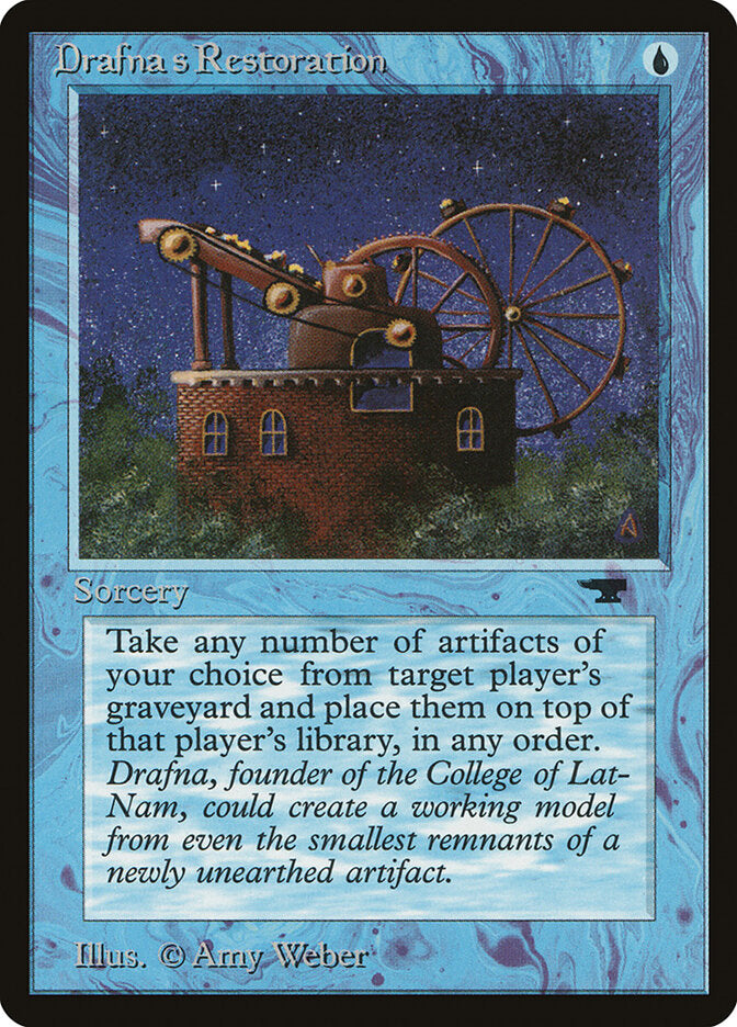 Drafna's Restoration / Drafna's Restoration - Magic: The Gathering - MoxLand