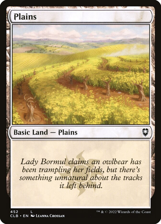 Planície / Plains - Magic: The Gathering - MoxLand