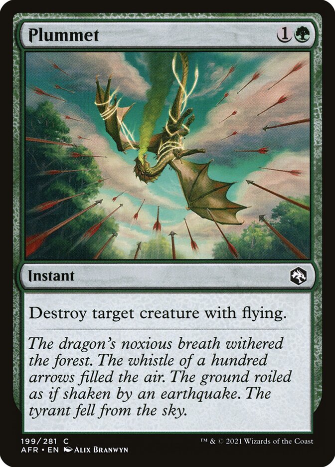 Tombar / Plummet - Magic: The Gathering - MoxLand