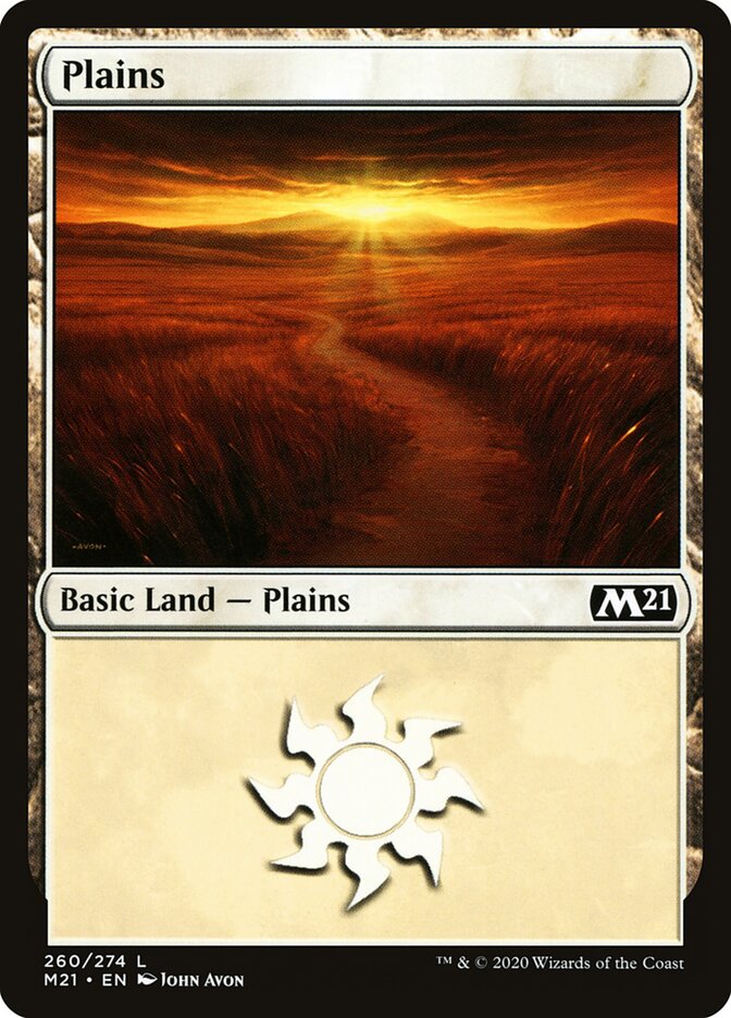 Planície / Plains - Magic: The Gathering - MoxLand