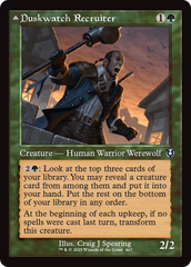 Recrutador de Vigia do Crepúsculo / Duskwatch Recruiter - Magic: The Gathering - MoxLand